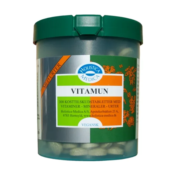 Vitamun Vegansk | 300 tab | Holistica-Medica