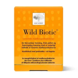 Wild Biotic Mælkesyrebakterier | 60 kap | New Nordic