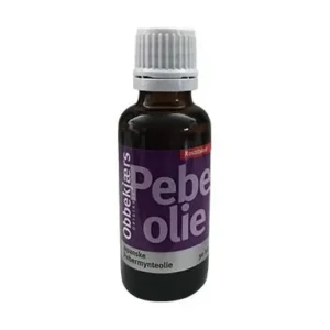 Pebe Olie, pebermynteolie | 30 ml | Obbekjærs