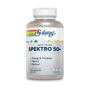 Spektro 50+ multivitamin | 100 kap | Solaray