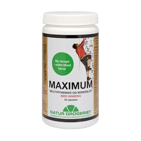 Maximum multi+ginsing | 90 tabs | Natur-Drogeriet