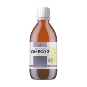 Omega 3, Islandsk, Citrus | 240 ml | VitaOil | 280 ml