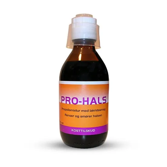 Pro-Hals propolis m. lakrids | 200 ml | Danasan