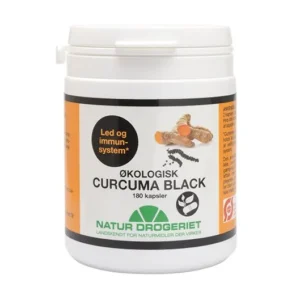 Curcuma Black Bevægelighed Ø | 180 kap | Natur-Drogeriet