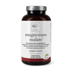 Magnesium Malate | Muskler og Nervesystem | 270 kap | New Nordic