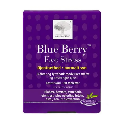 Blue Berry Eye Stress | 60 tab | New Nordic
