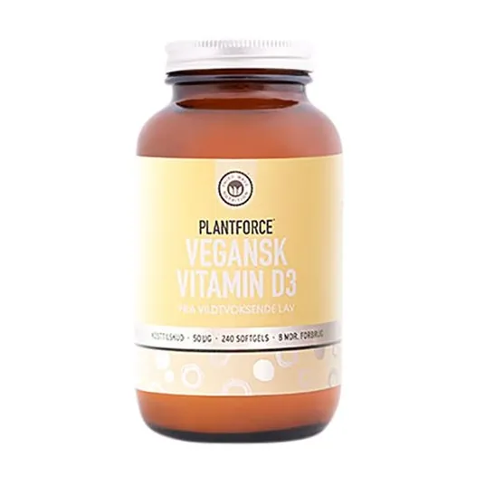D3 Vegansk | 120 kap | Plantforce