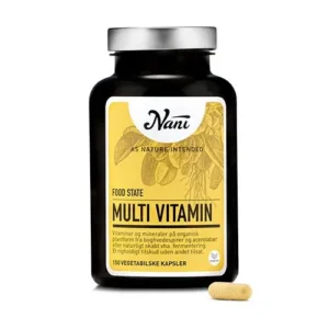 Multivitamin Food state Vegansk | 150 kap | Nani