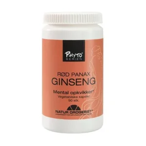 Rød Ginseng | 90 kap | Natur-Drogeriet