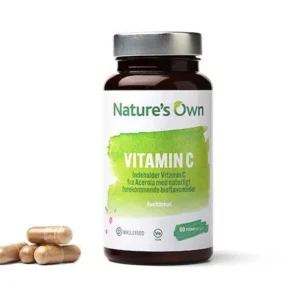 Vitamin C Acerola Wholefood | 60 kap | Natures Own