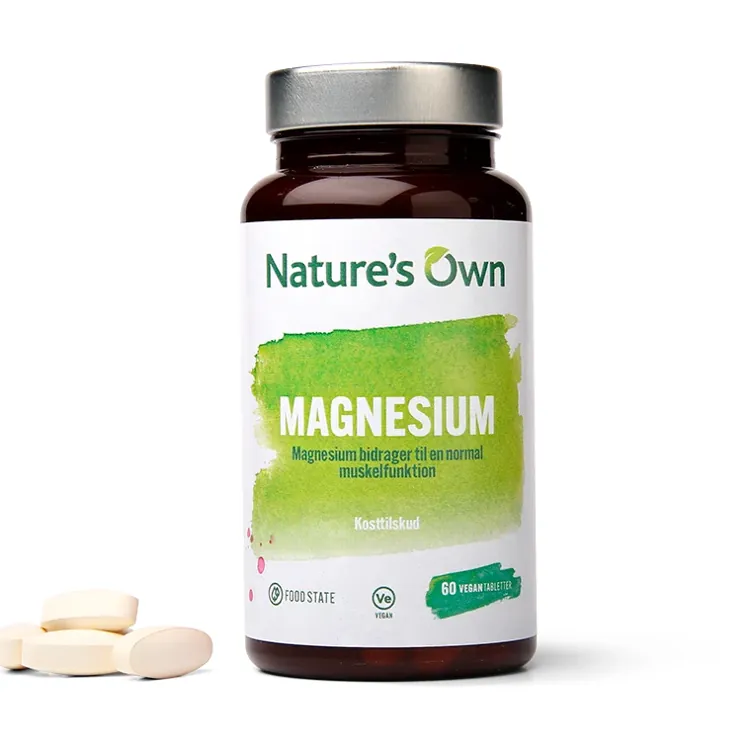 Magnesium vegan 60 kap Natures Own