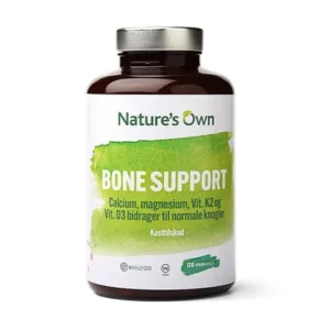 Knogler - Bone Support Wholefood | 120 kap | Natures Own