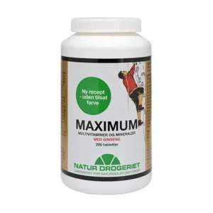 Maximum EXTRA multivitamin | 200 tab | Natur-Drogeriet