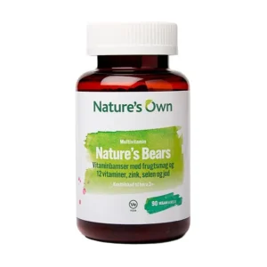 Multivitaminer Nature's Bear | 90 kap | Natures Own
