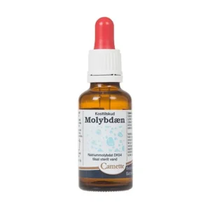 Molybdæn dråber | 30 ml | Camette