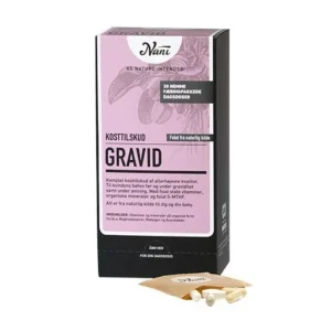 Gravid og Ammende | komplet kosttilskud | Nani | 30 br