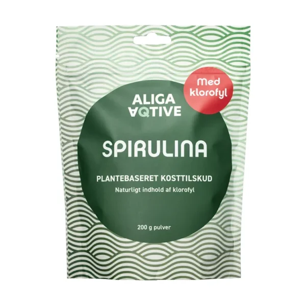 Aliga Aqtive Spirlina Pulver | 200 g