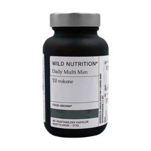 Daily Multivitamin Nutrient MEN | 60 kap | Wild Nutrition