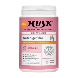 HUSK Psyllium Mavebalance med bær | 150 g