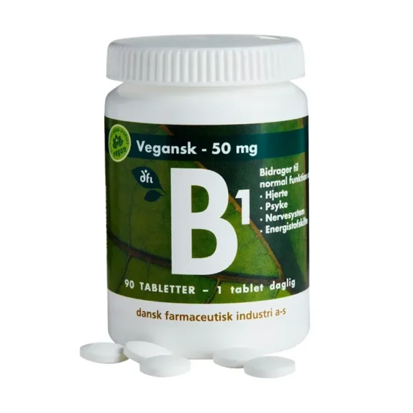 B1 50 mg Vegansk | 90 tab | DFI