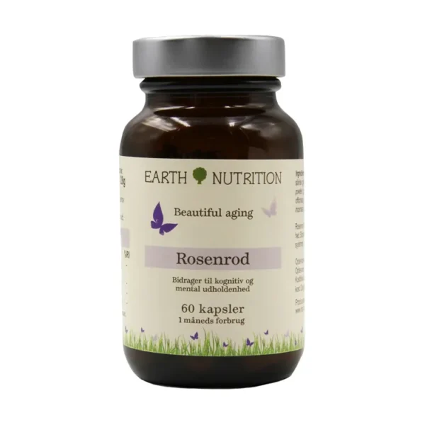 Rosenrod - Beautiful aging | 60 kap | Earth Nutrition