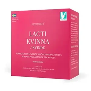 LactiKvinde 50 mia. mælkesyrebakterier | 60 kap | NORDBO