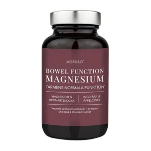Nordbo Bowel Function Magnesium | 60 kap