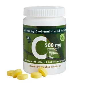 C500 mg syresvag C-vitamin | 60 tab | DFI