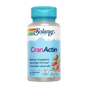 CranActin Tranebærekstrakt 400mg | 60 kap | Solaray