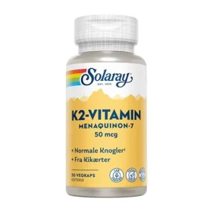 K2-vitamin 50 mcg | 30 kap | Solaray