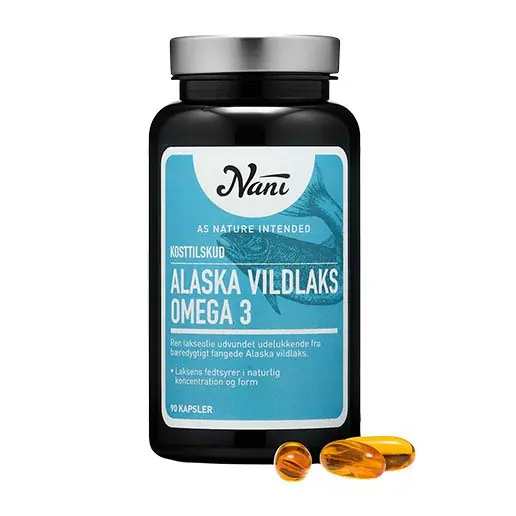 Omega 3 alaska vildlaks Nani | 90 kap