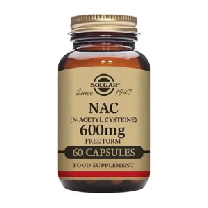 NAC (N-Acetyl Cysteine) 600 mg | 60 kap | Solgar
