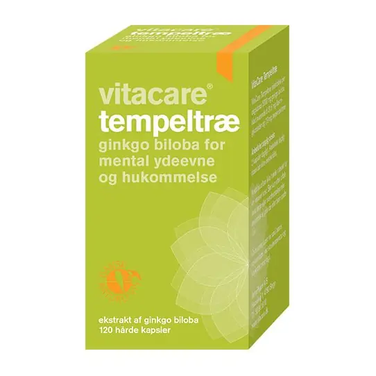 Tempeltræ – Ginkgo biloba | 120 kap | VitaCare