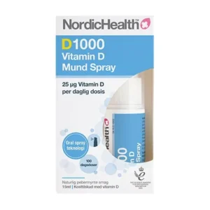 D1000 Vitamin D Mund Spray | 15 ml | NordicHealth