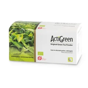 Grøn te m. pebermynte Ø | 40 breve | ActiGreen