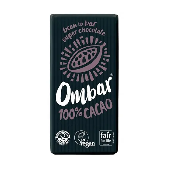 Ombar 100% Chokolade øko | 35 g
