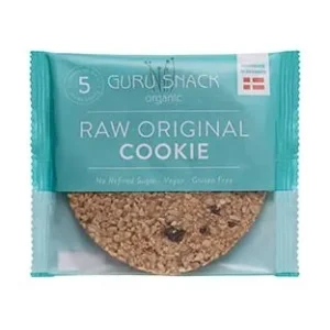 Raw Original Cookie øko | 55 g | Guru Snack