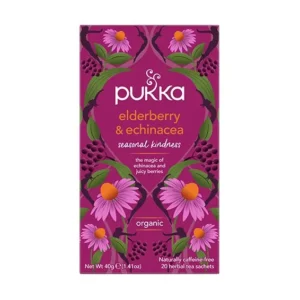 Elderberry Echinacea øko | 20 breve | Pukka