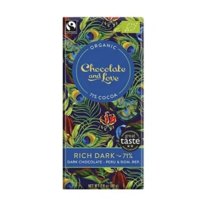 Rich Dark chokolade 71% øko | 80 g | Chocolate and Love