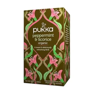 Peppermint Licorice te øko | 20 breve | Pukka