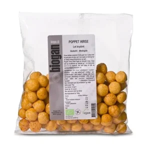 Poppet Hirsekugler - let kryd øko | 75 g | Biogan