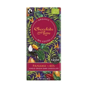 Panama chokolade 80% øko | 80g | Chocolate and Love