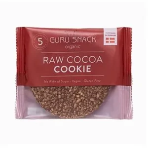 Raw Cocoa Cookie øko | 55g | Guru Snack