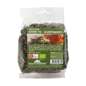 Grøn te Gunpowder øko | 100g | Natur-Drogeriet