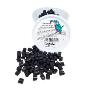 Ren lakrids m. rød frugt | 75g | Kingfisher