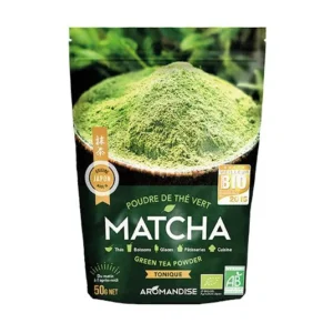 Matcha te (green tea powder) Ø | 50 g | Aromandise