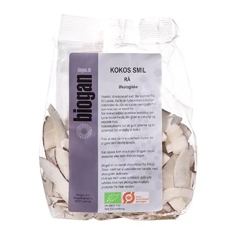 Kokos smil rå Ø | 175 g | Biogan