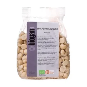 Macadamia nødder rå Ø | 400 g | Biogan