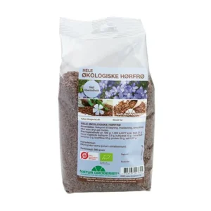 Hørfrø hele Ø | 500 g | Natur-Drogeriet