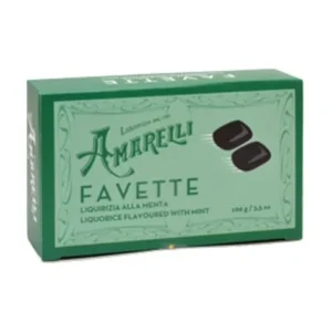 Engelsk lakrids m. pebermynte | 100 g | Amarelli